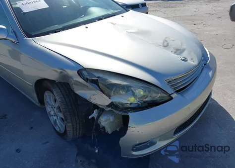 2004 Lexus Es 330 z USA, uszkodzony, nr VIN JTHBA30G945047751